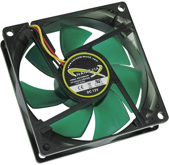 Nanoxia Deep Silence Fan 80mm - 1200 RPM_2027206267