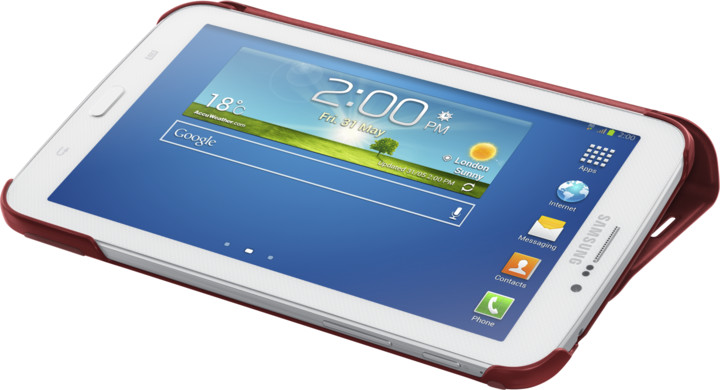 Samsung polohovací pouzdro EF-BT210BR pro Samsung Galaxy Tab 3 7&quot;, červená_1639600502
