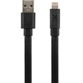 Xtorm kabel USB - Lightning, plochý, M/M, 3m, černá_2064008376