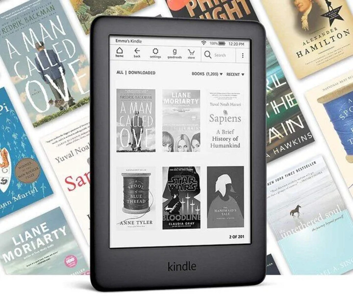 Amazon New Kindle 2020 8GB, černá + modré pouzdro - sponzorovaná verze_1004954930