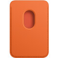 Apple kožená peněženka s MagSafe pro iPhone, oranžová_1886441422