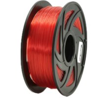 XtendLAN tisková struna (filament), PLA, 1,75mm, 1kg, průhledný oranžový_1262025519