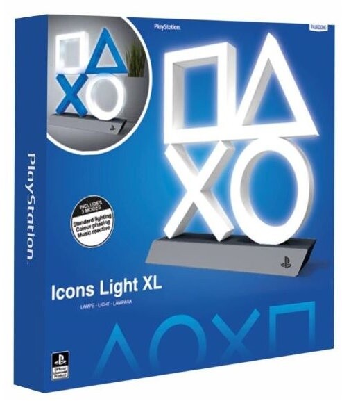 Lampička Playstation - Icons Light XL, USB