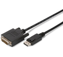 Digitus kabel DisplayPort - DVI (24+1), M/M, CE, 2m, černá_268350215