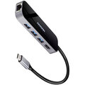 AXAGON multifunkční HUB 6v1 USB 3.2 Gen 1, 3x USB-A, HDMI, RJ-45 GLAN, PD 60W, kabel USB-C 20cm O2 TV HBO a Sport Pack na dva měsíce