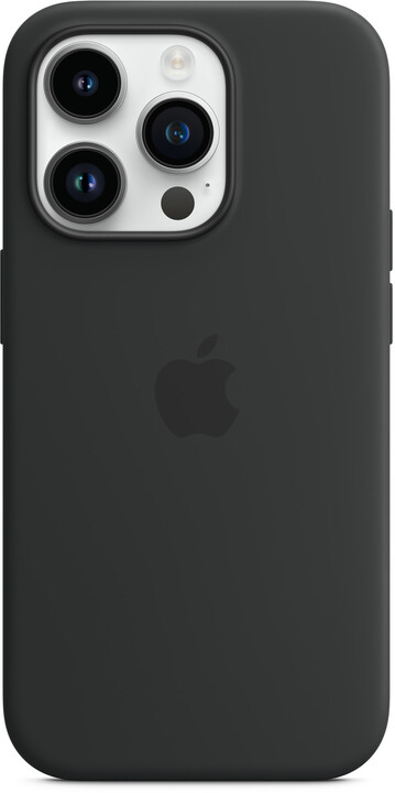 Apple Silikonový kryt s MagSafe pro iPhone 14 Pro, temně inkoustová_379274616