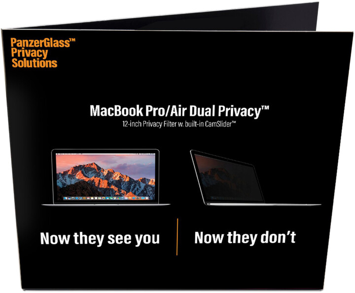 PanzerGlass Privacy filtr pro zvýšení soukromí k notebooku MacBook 12&quot;_39255865