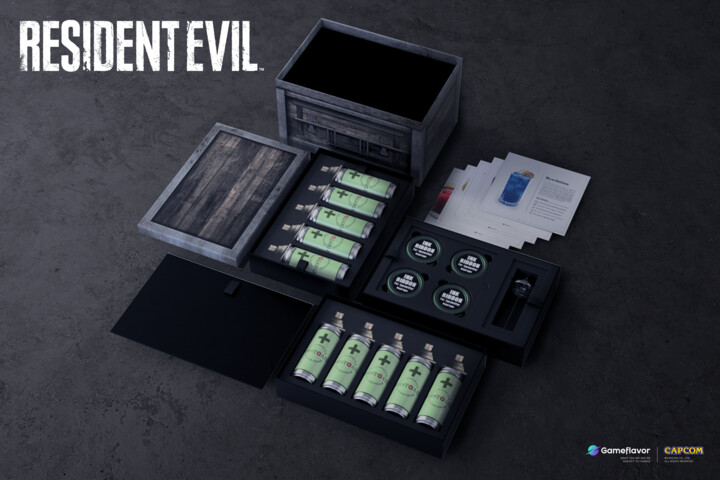 Replika Resident Evil - First Aid Drink Collector&#39;s Box (prémiové nápoje)_1618319395