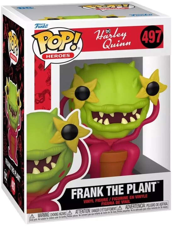 Figurka Funko POP! Harley Quinn - Frank the Plant (Heroes 497)_49195167