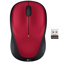 Logitech Wireless Mouse M235, červená 910-002496