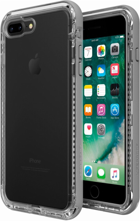LifeProof Next ochranné pouzdro pro iPhone 7+/8+ průhledné - šedé_1423184283