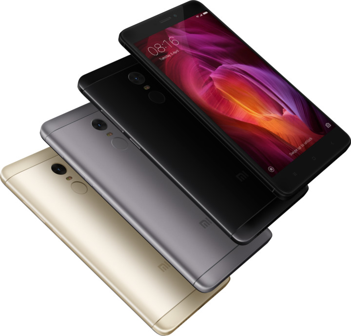Xiaomi Redmi Note 4, CZ LTE - 32GB, šedá_652562007