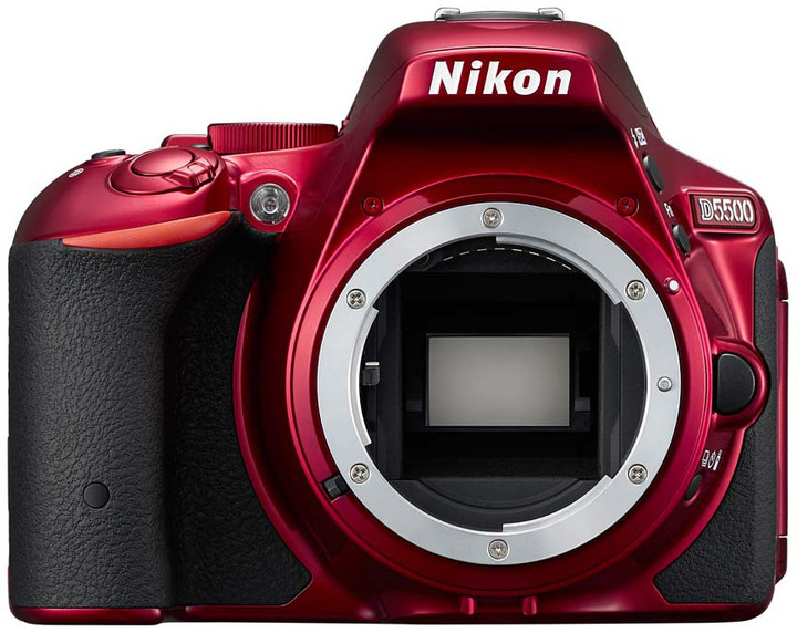 Nikon D5500, tělo červená_515347314