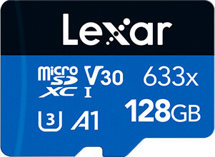 Lexar High-Performance 633x UHS-I U3 (Class 10) Micro SDXC 128GB + adaptér_1648789720