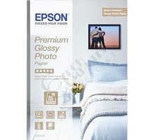 Epson Foto papír Premium Glossy, A4, 15 ks, 255g/m2, lesklý Poukaz 200 Kč na nákup na Mall.cz