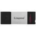 Kingston DataTraveler 80 - 256GB, černá/stříbrná