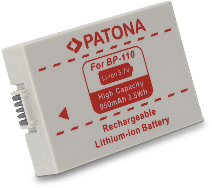 Patona baterie pro Canon BP-110 950mAh Li-Ion_495550708
