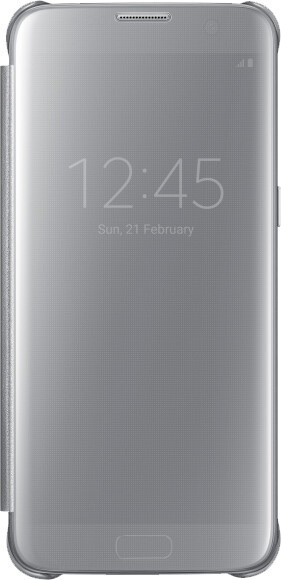 Samsung EF-ZG935CS FlipClearView Galaxy S7e,Silver_389522354