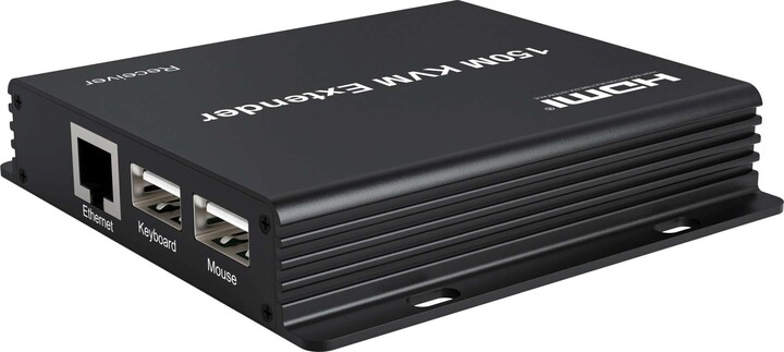 PremiumCord HDMI KVM extender na 150m přes jeden kabel Cat5e/Cat6, FULL HD 1080p_988981411