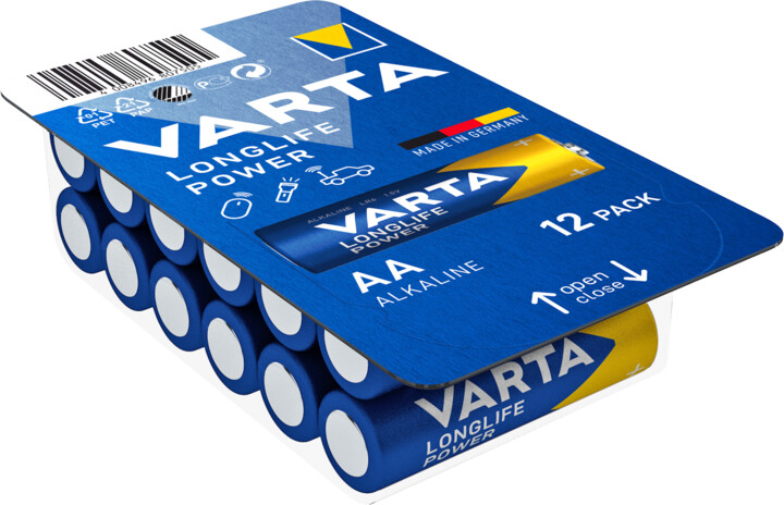 VARTA baterie Longlife Power AA, 12ks (Big Box)_801634056