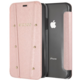 GUESS Kaia Book Case pro iPhone Xr, růžovo zlaté