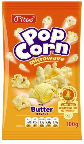 Pitso popcorn máslový 100 g_474948548