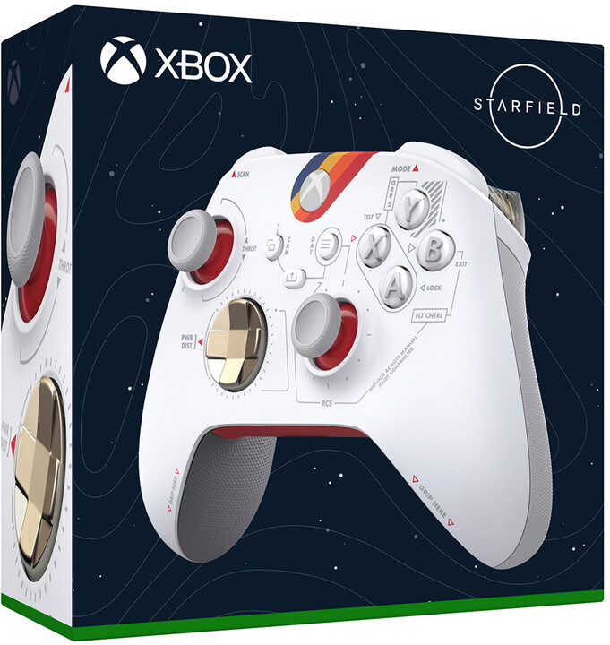 Xbox Series Bezdrátový ovladač, Starfield Limited Edition_756542377