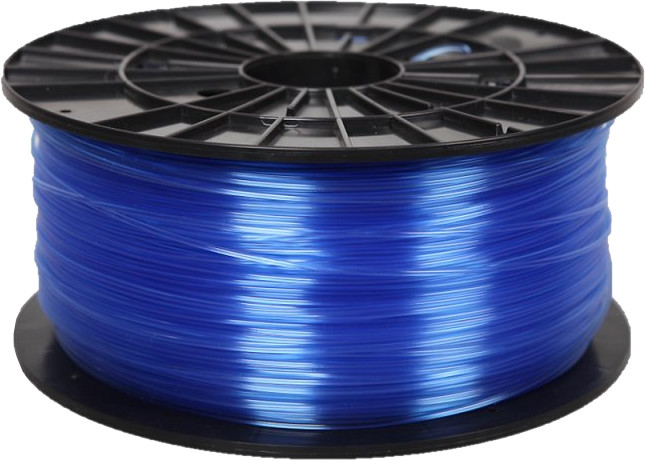 Filament PM tisková struna (filament), ABS-T, 1,75mm, 1kg, transparentní modrá_1098372841