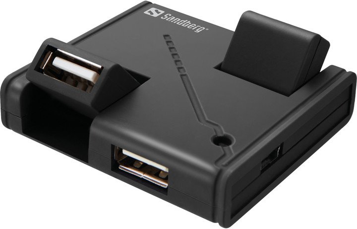Sandberg HUB USB 2.0, 4 porty, černá_298477943