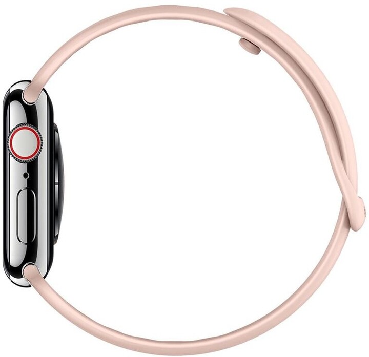 Spigen silikonový řemínek pro Apple Watch 44/42 mm, růžová_2045334209