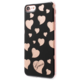 Guess Hearts TPU Pouzdro Black pro iPhone 7