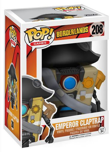 Figurka Funko POP! Borderlands - Claptrap Emperor_1537736682