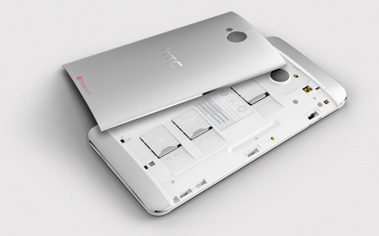 HTC One Dual SIM, stříbrná_1732577440