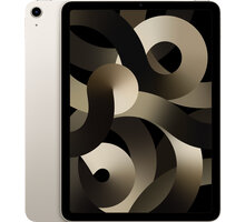 Apple iPad Air 2022, 64GB, Wi-Fi, Starlight Epico pouzdro pro iPad Pro 11" (2018)/iPad Pro 11" (2020)/iPad Air 10,9, černá v hodnotě 999 Kč + Poukaz 200 Kč na nákup na Mall.cz + O2 TV HBO a Sport Pack na dva měsíce