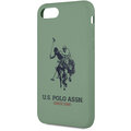 U.S. Polo silikonový kryt Big Horse pro iPhone 8/SE2, zelená_1075672151