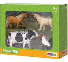 Figurka Mojo - Startovací sada farma A, 4 ks MJ380037