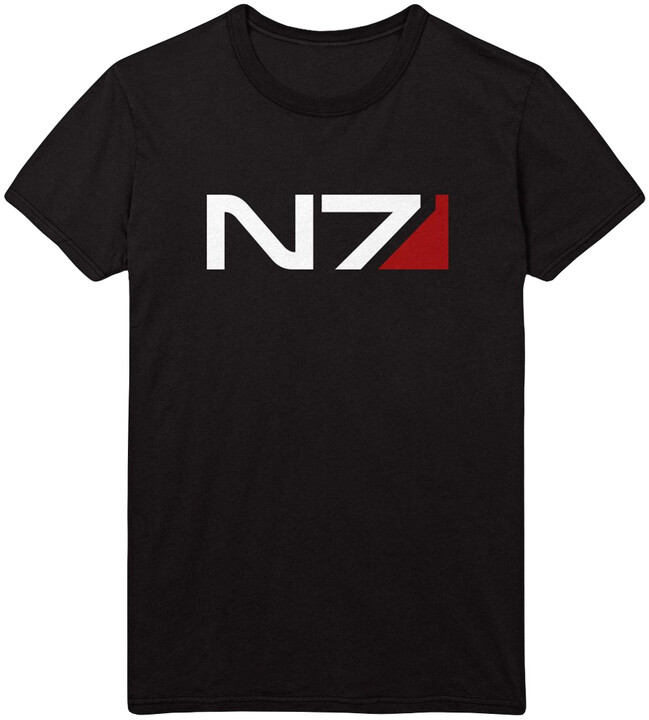 Tričko Mass Effect - N7 Classic Logo (L)
