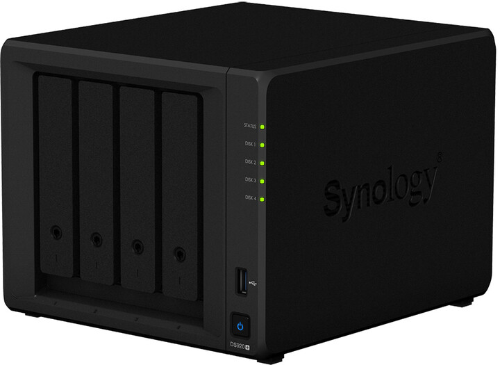 Synology DiskStation DS920+, konfigurovatelná