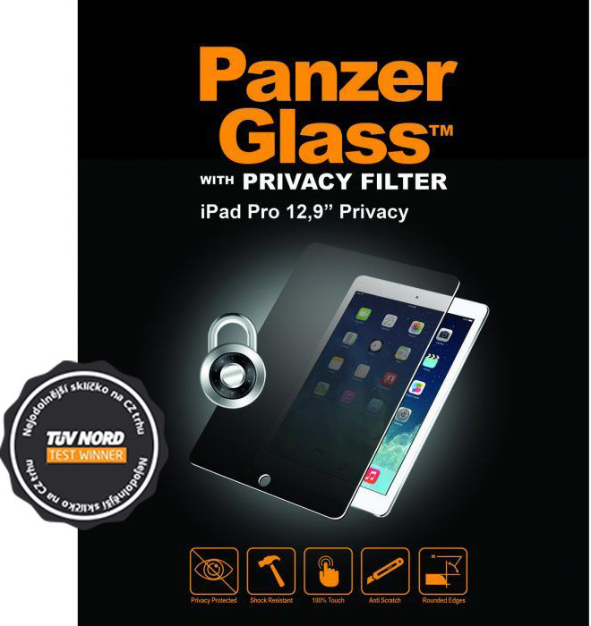 PanzerGlass - filtr pro soukromí - Edge-to-Edge Privacy pro Apple iPad Pro 12,9 (Portrait)_1403701545