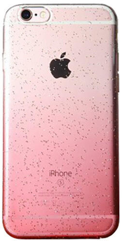 EPICO Pružný plastový kryt pro iPhone 6 HOCO GLITTER - růžový_322434929