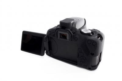 Easy Cover silikonový obal pro Canon 650D/700D, černá_483556439