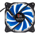 iTek Cosmo Flow - 120mm, Blue LED, 3+4pin, Silent_92402821