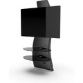 Meliconi 488091 stojan Ghost Design 2000 Rotation Mat pro TV 32-63&quot;, matná černá_815349219