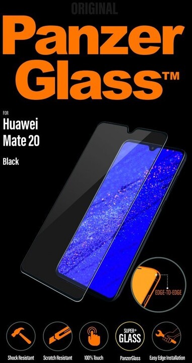 PanzerGlass Edge-to-Edge pro Huawei Mate 20 černé_1063833520