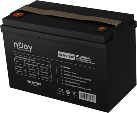 nJoy GE10012KF, 12V/100Ah, VRLA AGM, T11- Baterie pro UPS_1785895791