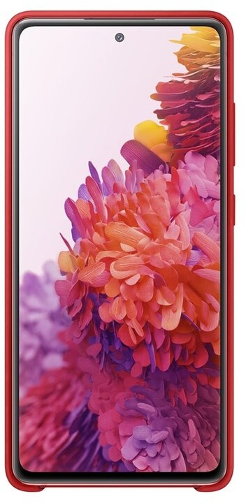 Samsung silikonový kryt pro Galaxy S20 FE, červená_2064530192