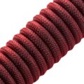 CableMod Classic Coiled Cable, USB-C/USB-A, 1,5m, Republic Red_1787767261