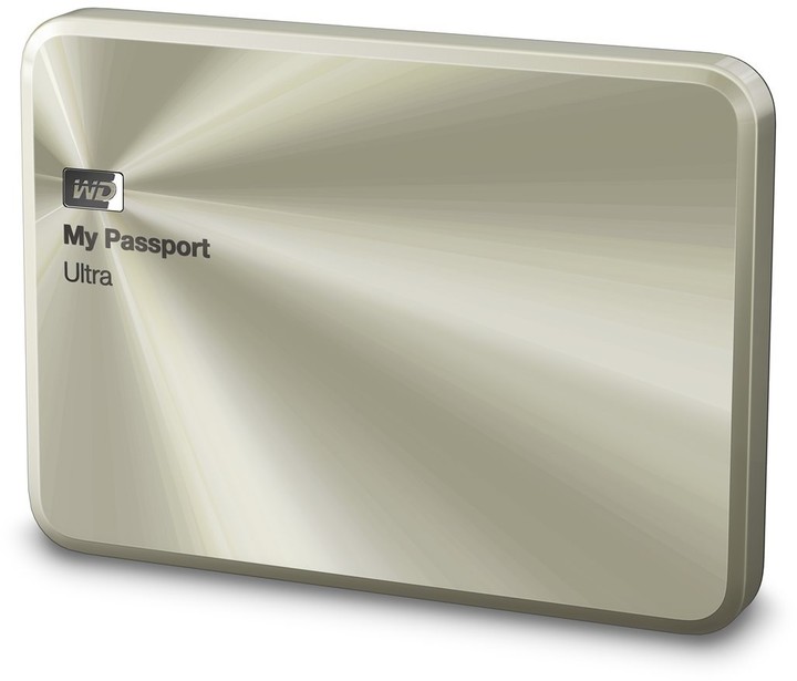 WD My Passport Ultra Metal - 1TB, zlatá_1903933912