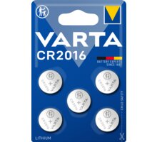 VARTA CR2016, 5ks 6016101415