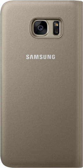 Samsung EF-CG935PF Flip S-View Galaxy S7e, Gold_1664697192
